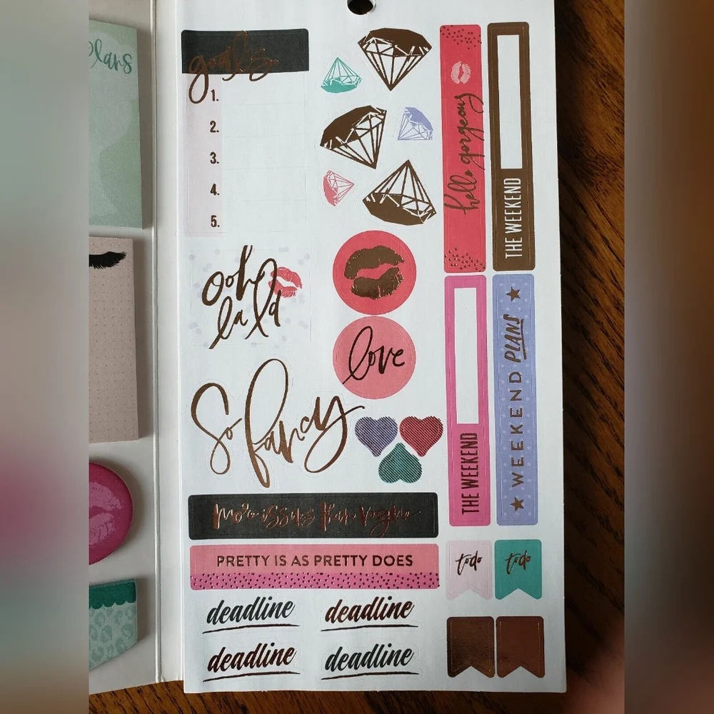 Glam Girl Sticker Book (636 Pcs) by The Happy Planner